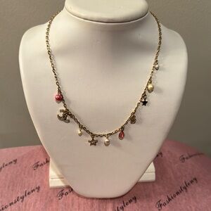 Fashion Jewelry Gold Charm Necklace